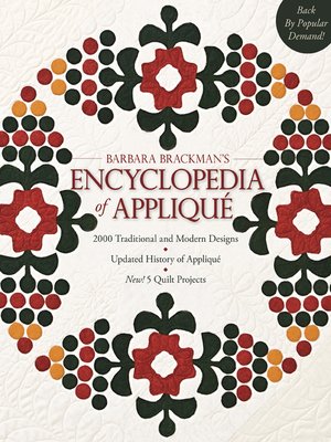 cover image of Barbara Brackman's Encyclopedia of Appliqué